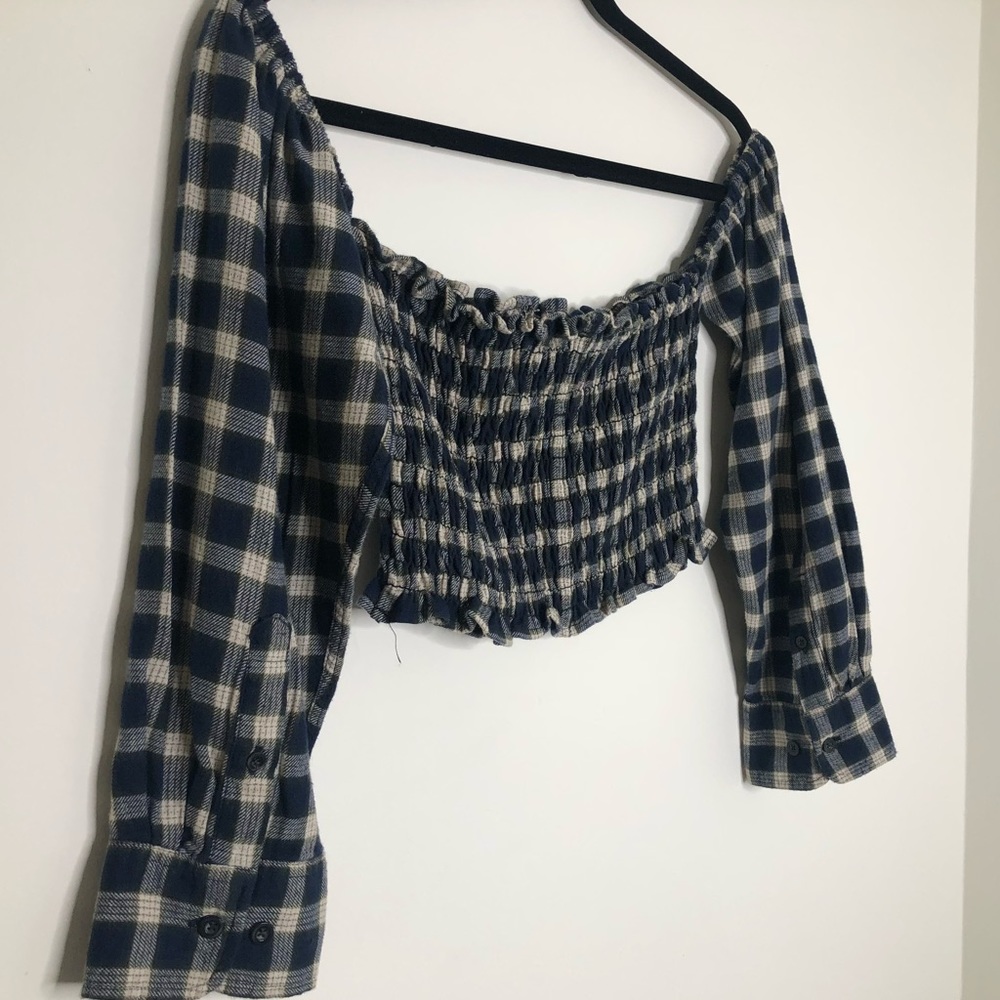 Furst Of A Kind Flannel Crop